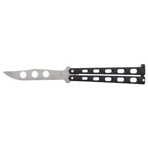 Knife - Black Butterfly Zinc Handle Stainless Steel Blade, 5 inch / BS114BTR - Bear & Son - Modalova