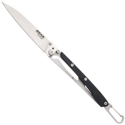 Knife - Minimal Framelock Silver Stainless Steel Blade, 4 inch / BS61527 - Bear & Son - Modalova