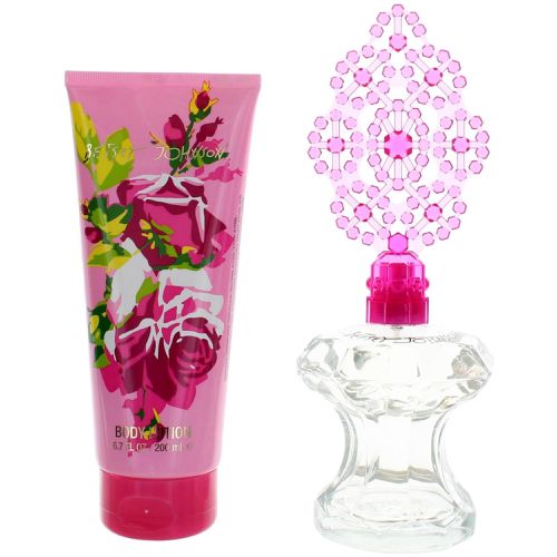 Women's Gift Set - Eau De Parfum Spray and Body Lotion, 2 Piece - Betsey Johnson - Modalova