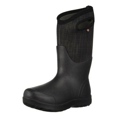 Women's Insulated Boots - Neo-Classic Black Multi Tall Linen / 72253-009 - BOGS - Modalova