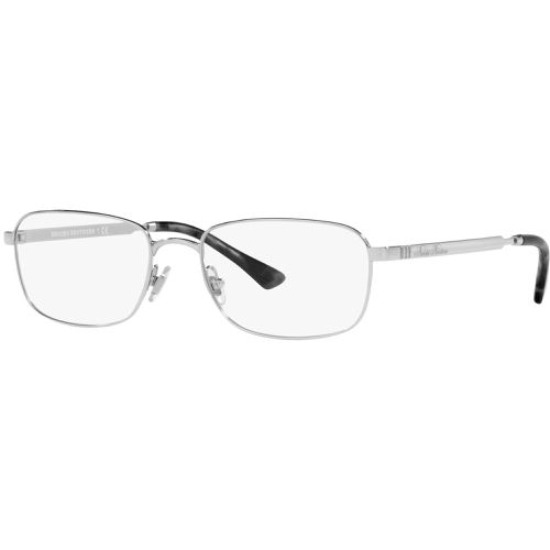 Men's Eyeglasses - Silver Rectangular Full Rim Frame / 0BB1080T 1259T - Brooks Brothers - Modalova