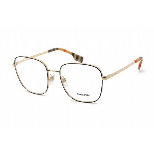 Unisex Eyeglasses - Full Rim Square Pale Gold/Black Frame / 0BE1347 1109 - BURBERRY - Modalova