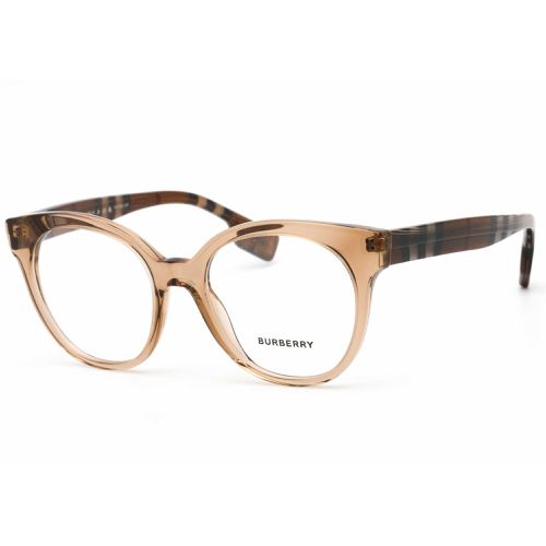 Women's Eyeglasses - Brown Round Full Rim Frame Demo Lens - 0BE2356 3992 - BURBERRY - Modalova