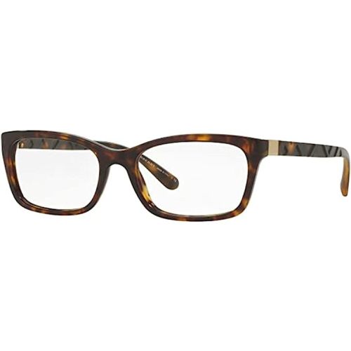 Women's Eyeglasses - Dark Havana Rectangular Frame / 0BE2220 3002 - BURBERRY - Modalova
