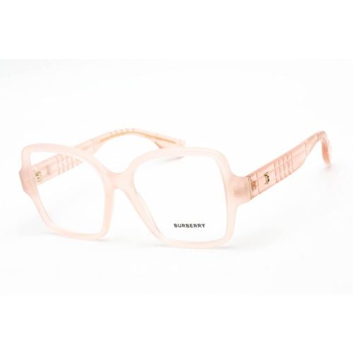 Women's Eyeglasses - Full Rim Square Shape Pink Plastic Frame / 0BE2374 4060 - BURBERRY - Modalova