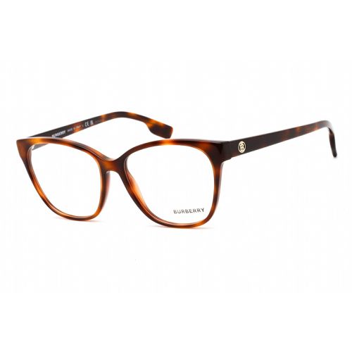 Women's Eyeglasses - Light Havana Plastic Cat Eye Shape Frame / BE2345 3316 - BURBERRY - Modalova