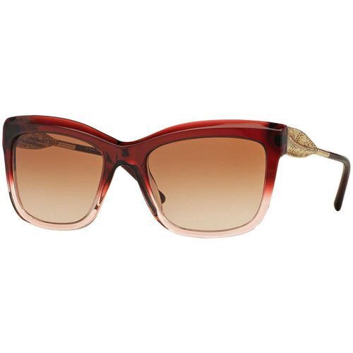 Women's Sunglasses - Bordeaux Metal and Plastic Frame / BE4207-355313-56 - BURBERRY - Modalova