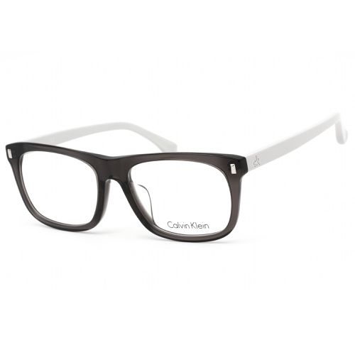 Unisex Eyeglasses - Fog Rectangular Full Rim Plastic Frame / CK5899A 041 - Calvin Klein - Modalova