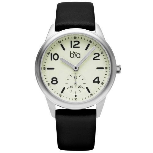 Women's Quartz Watch - Suffragette White Dial Soft Genuine Leather Strap / B1010 - BIA - Modalova