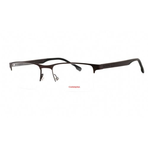 Unisex Eyeglasses - Half Rim Brown Metal Rectangular / 8864 009Q 00 - Carrera - Modalova