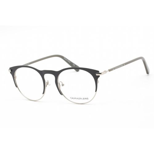 Unisex Eyeglasses - Matte Charcoal and Grey Frame / CKJ19313 006 - Calvin Klein Jeans - Modalova