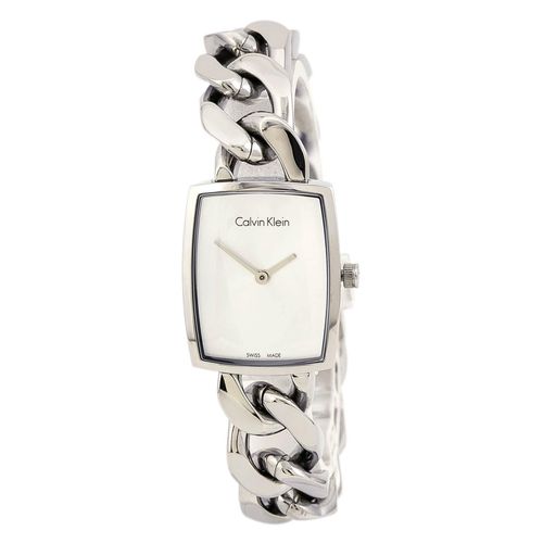 K5D2M126 Women's Amaze Silver Dial Quartz Watch - Calvin Klein - Modalova
