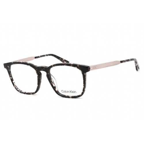 Men's Eyeglasses - Grey Havana Plastic Square Shape Frame / CK22503 025 - Calvin Klein - Modalova