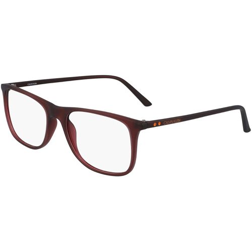 Men's Eyeglasses - Matt Crystal Oxblood Frame / CK19513 601 - Calvin Klein - Modalova