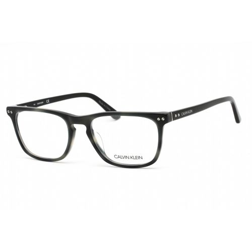 Men's Eyeglasses - Rectangular Shape Charcoal Havana Frame / CK18513 007 - Calvin Klein - Modalova