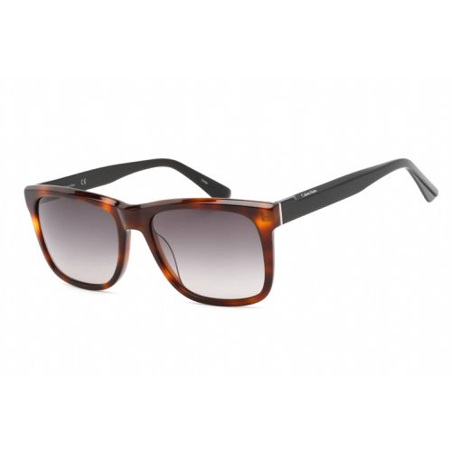 Men's Sunglasses - Full Rim Havana/Black Square Frame / CK22519S 236 - Calvin Klein - Modalova