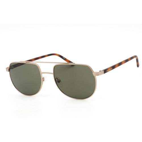 Men's Sunglasses - Matte Light Gold Metal Aviator Frame / CK20301S 716 - Calvin Klein - Modalova