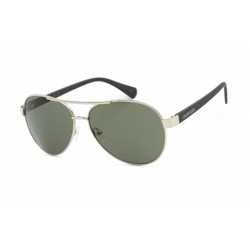 Women's Sunglasses - Aviator Shape Frame Green Lens / CK19316S 045 - Calvin Klein Retail - Modalova