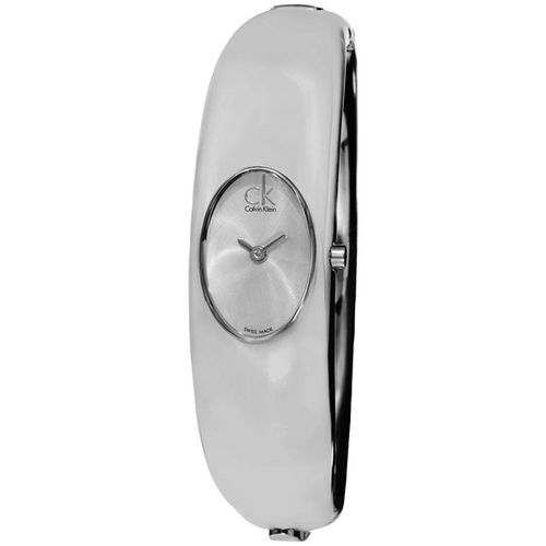 Women's Watch - Exquisite Silver Dial Stainless Steel Bracelet / K1Y23120 - Calvin Klein - Modalova