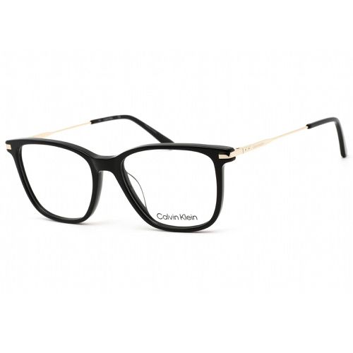 Women's Eyeglasses - Black Square Plastic Full Rim Frame / CK19711 001 - Calvin Klein - Modalova