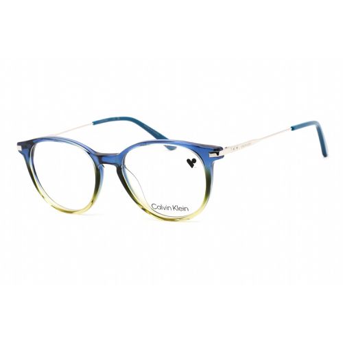 Women's Eyeglasses - Crystal Blue and Green Gradient Frame / CK19712 428 - Calvin Klein - Modalova