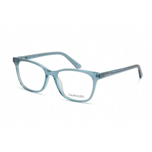 Women's Eyeglasses - Crystal Slate/Pool Blue Acetate Frame / CK20509 423 - Calvin Klein - Modalova