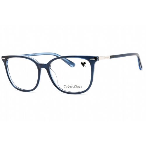Women's Eyeglasses - Full Rim Blue Rectangular Shape Frame / CK22505 438 - Calvin Klein - Modalova