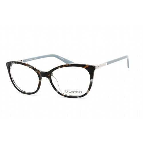 Women's Eyeglasses - Full Rim Light Blue Tortoise/Sky Frame / CK20508 454 - Calvin Klein - Modalova