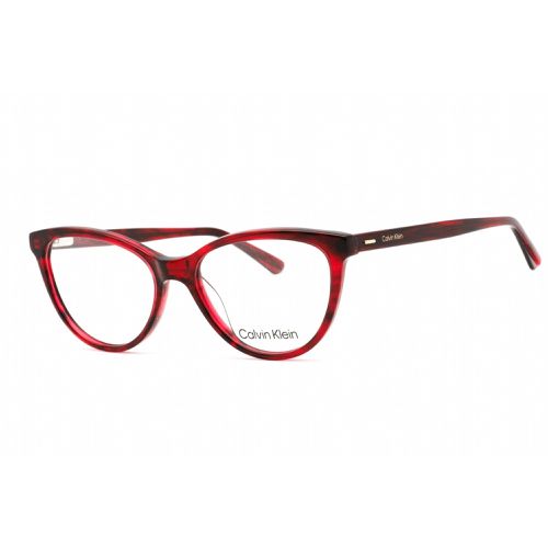 Women's Eyeglasses - Full Rim Purple Plastic Cat Eye Frame / CK21519 513 - Calvin Klein - Modalova
