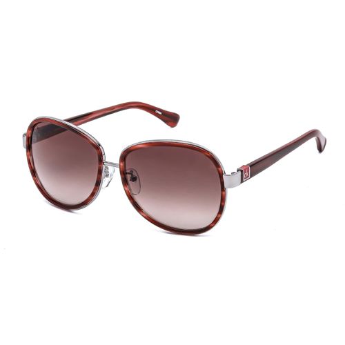 Women's Sunglasses - Burgundy Frame Brown Gradient Lens / CK1208SA 046 - Calvin Klein - Modalova