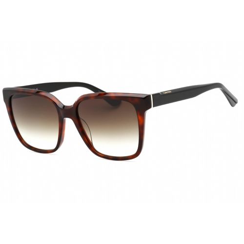 Women's Sunglasses - Rectangular Frame Grey Gradient Lens / CK21530S 220 - Calvin Klein - Modalova