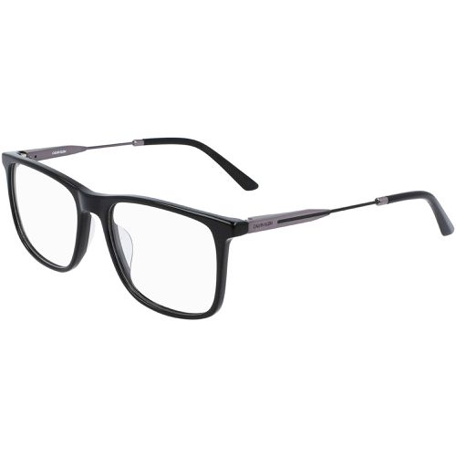 Unisex Eyeglasses - Fixed Nose Pads Full Rim Black Frame / CK21700 001 - Calvin Klein - Modalova