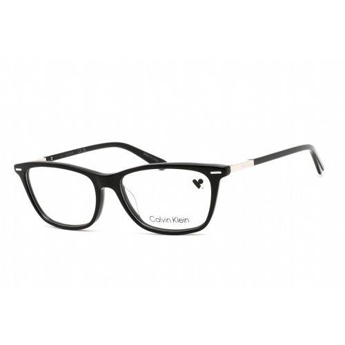 Unisex Eyeglasses - Full Rim Black Rectangular Shape Frame / CK22506 001 - Calvin Klein - Modalova