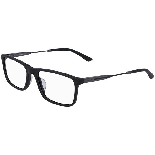 Unisex Eyeglasses - Matte Black Rectangular Shaped Frame / CK20710 001 - Calvin Klein - Modalova