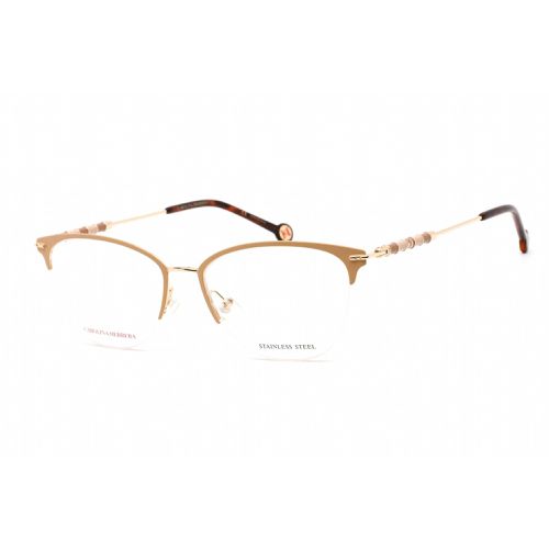 Women's Eyeglasses - Gold Nude Stainless Steel Frame / CH 0038 0BKU - Carolina Herrera - Modalova