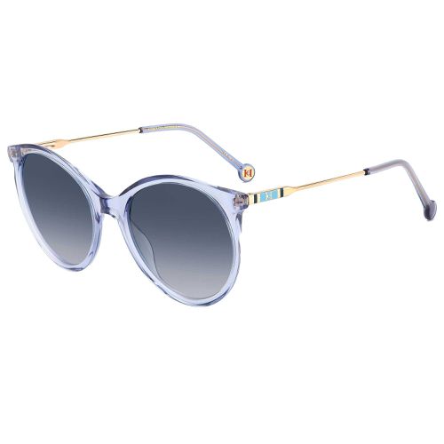 Women's Sunglasses - Azure Round Full Rim Frame / CH 0069/S 0MVU DG - Carolina Herrera - Modalova