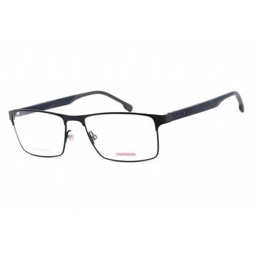 Men's Eyeglasses - Blue Metal Rectangular Shape Frame / 8863 0PJP 00 - Carrera - Modalova