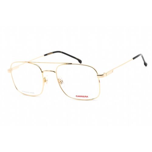 Men's Eyeglasses - Gold Stainless Steel Square Frame / 2010T 0J5G 00 - Carrera - Modalova