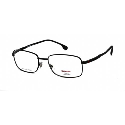 Men's Eyeglasses - Matte Black Metal Rectangular Frame / 8848 0003 00 - Carrera - Modalova