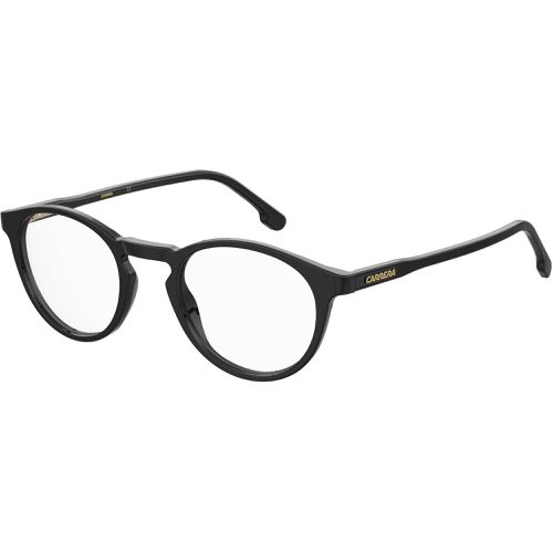 Unisex Eyeglasses - Full Rim Black Plastic Oval Shape Frame / 255 0807 - Carrera - Modalova