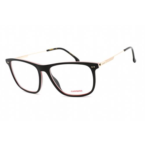 Unisex Eyeglasses - Striped Black Plastic Rectangular / 1132 0M4P 00 - Carrera - Modalova