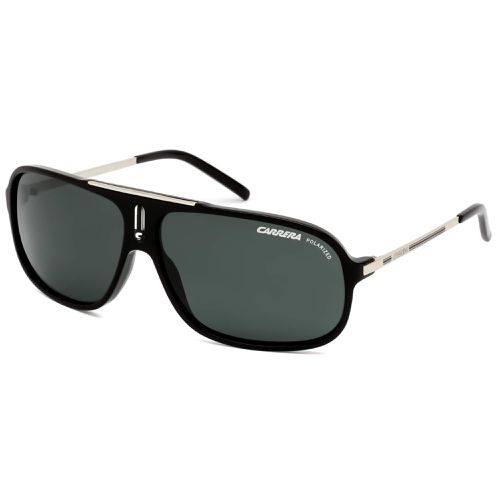 Unisex Sunglasses - Black/Palladium Navigator Full-Rim Frame / Cool 0CSA 00 - Carrera - Modalova