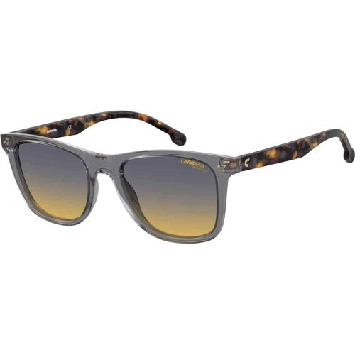 Unisex Sunglasses - Grey Plastic Square Frame / 2022T/S 0KB7/AE - Carrera - Modalova