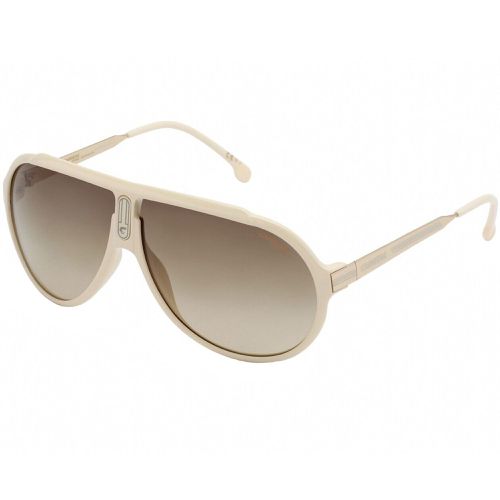 Unisex Sunglasses - Ivory Plastic Frame Gradient Lens / ENDURANCE65 0SZJ HA - Carrera - Modalova