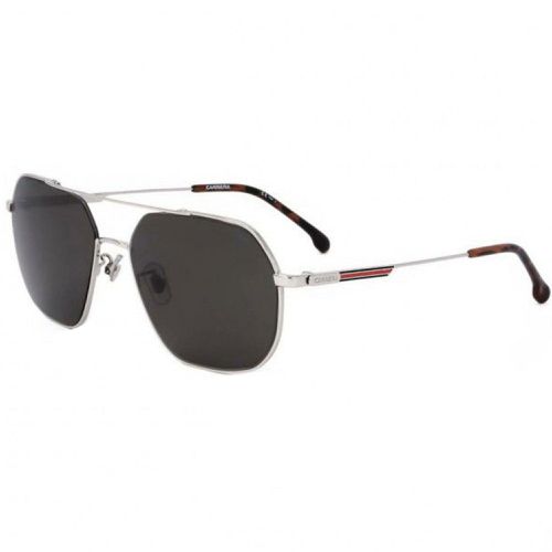 Unisex Sunglasses - Palladium Metal Pilot Frame Grey Lens / 1035/GS 010 - Carrera - Modalova