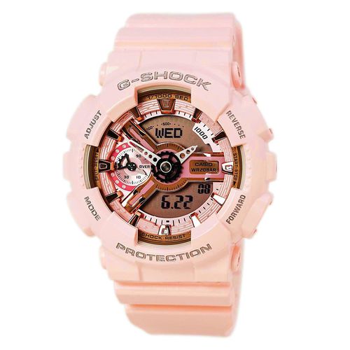 GMAS110MP-4A1 Women's G-Shock Ana-Digi Pink Dial Watch - Casio - Modalova