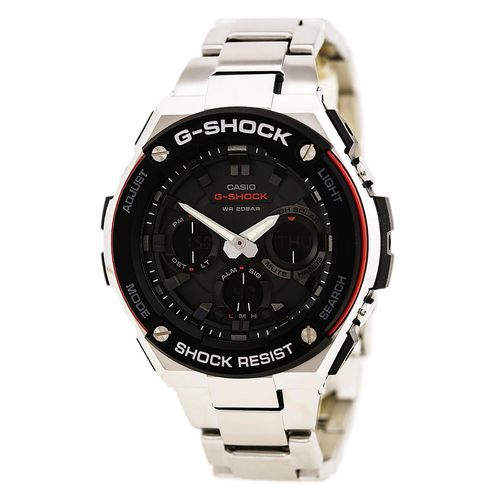 Men's World Time Watch - G-Shock Quartz Dive Ana-Digi Black Dial / GSTS100D-1A4 - Casio - Modalova