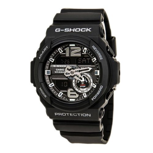 Men's Alarm Watch - G-Shock Dive Ana-Digital Black & White Dial / GA310-1A - Casio - Modalova