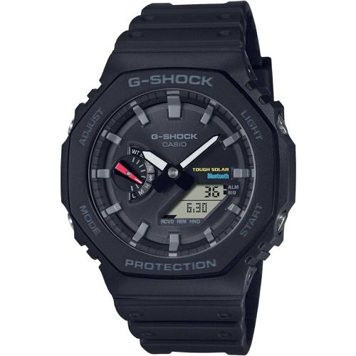 Men's Analog Digital Watch - G-Shock 2100 Series Alarm Resin Strap / GAB2100-1A - Casio - Modalova