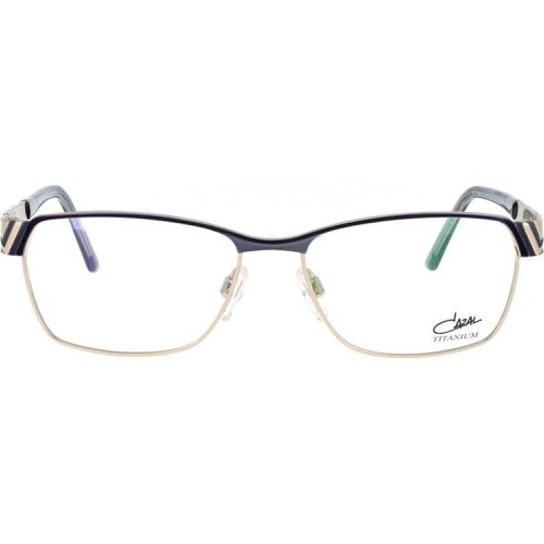 Unisex Eyeglasses - Slate Blue/Grey Metal Rectangular Frame / 4241 C002 - Cazal - Modalova